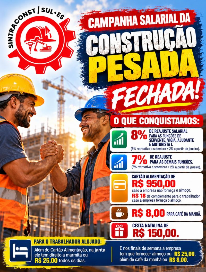 CCT DA CONSTRUÇÃO CIVIL FECHADA