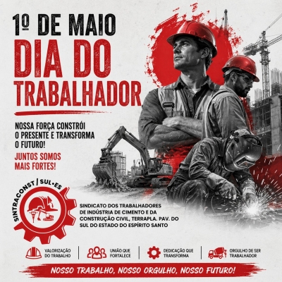 DIA 1º DE MAIO DIA DO TRABALHADOR